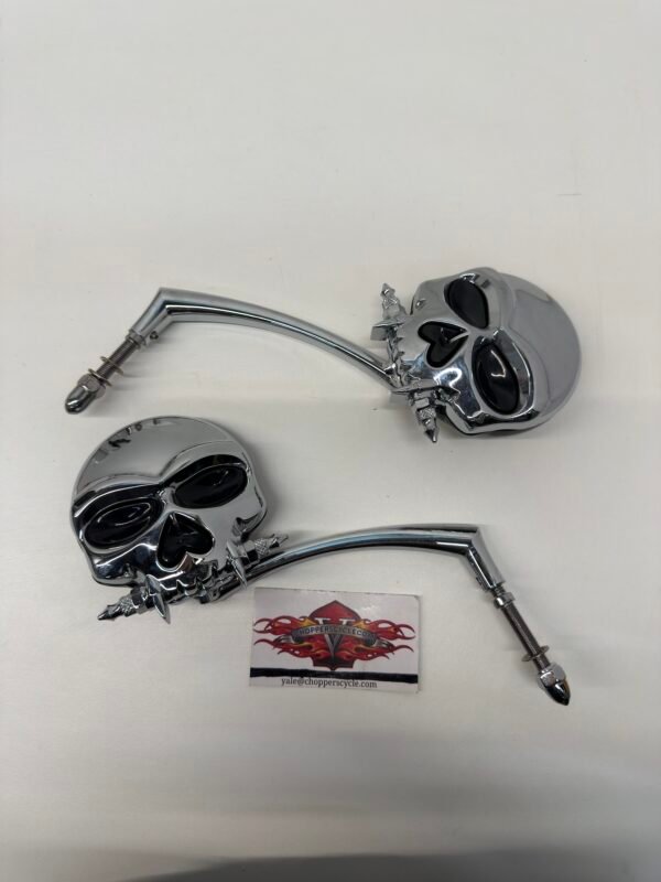 Kuryakyn Skull Motorcycle Mirrors
