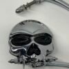 Kuryakyn Skull Motorcycle Mirrors