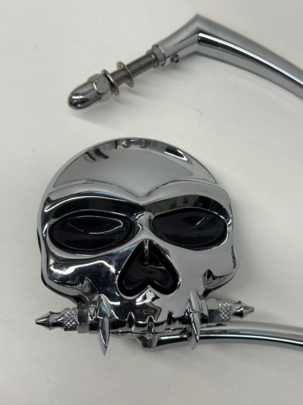 Kuryakyn Skull Motorcycle Mirrors