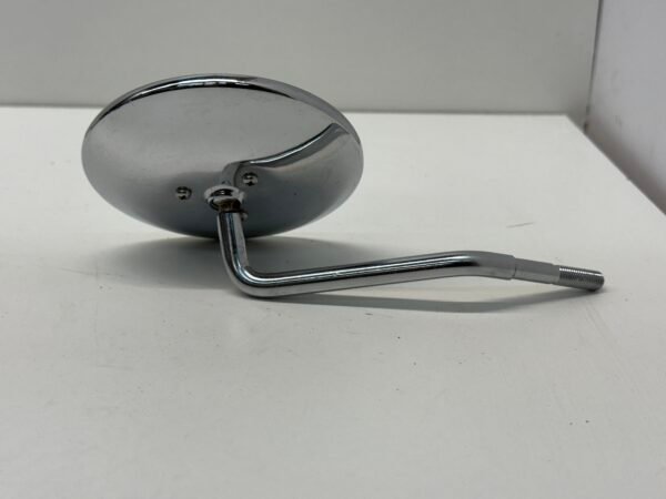 Short Stem One-Piece Round Motorcycle Mirror Right Side for Harley Models