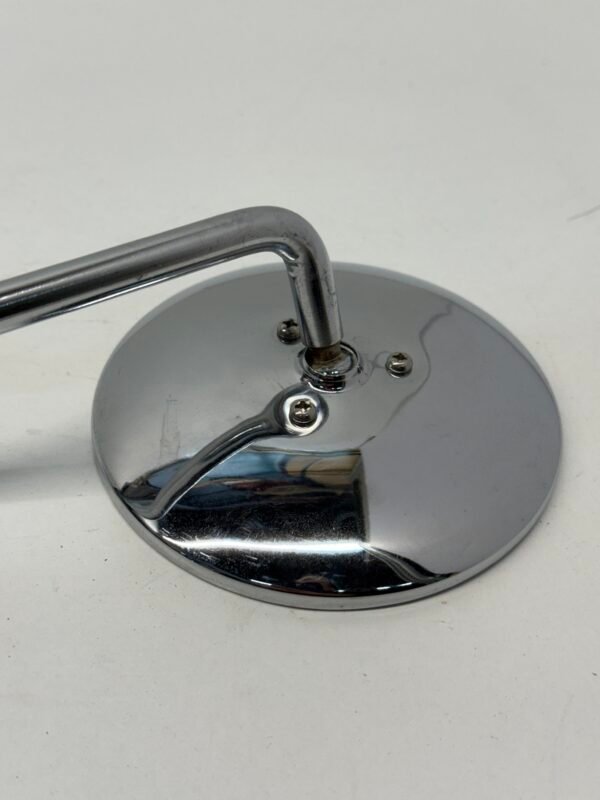 Short Stem One-Piece Round Motorcycle Mirror Right Side for Harley Models