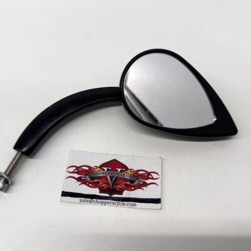 Teardrop Black Mirror Right Side for Harley Sportster