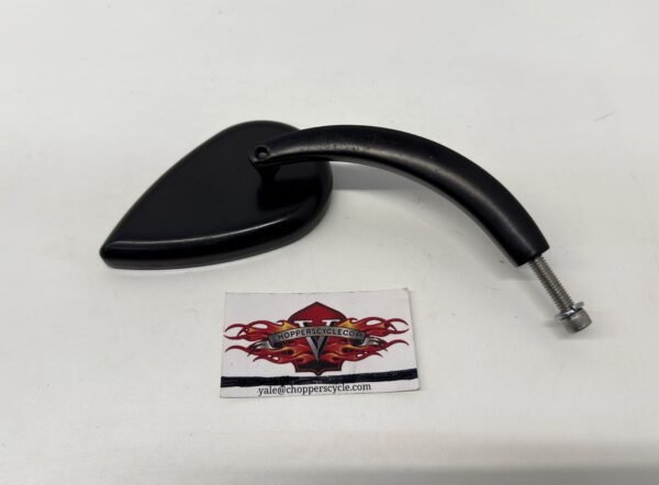 Teardrop Black Mirror Right Side for Harley Sportster