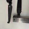 CH893 (6) 1 1/4" U-Clamp Footpegs Foot pegs Black For Harley