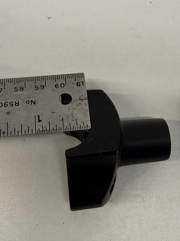 1" Handlebar Black Straight Risers 1" for Harley FX, FXR, XL
