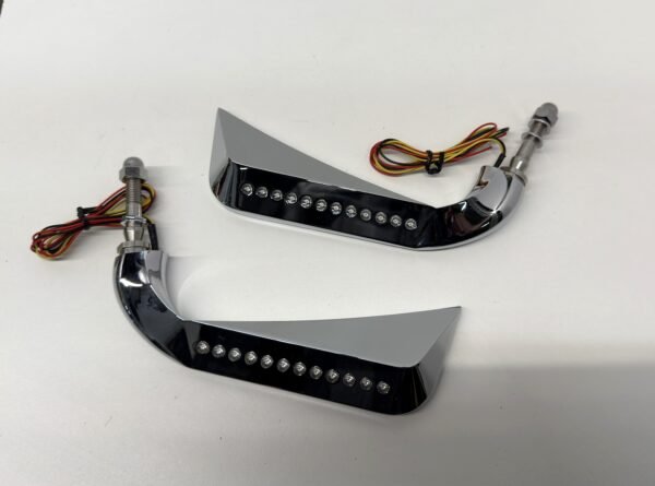 Motorcycle Side Mirror with Turn Signal for Harley