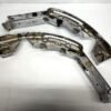 CH91 (2) OEM Harley Chrome Fender Strut Saddlebag Supports 90200502, 90200503 2014-later FLHX, FLTR, FLHT