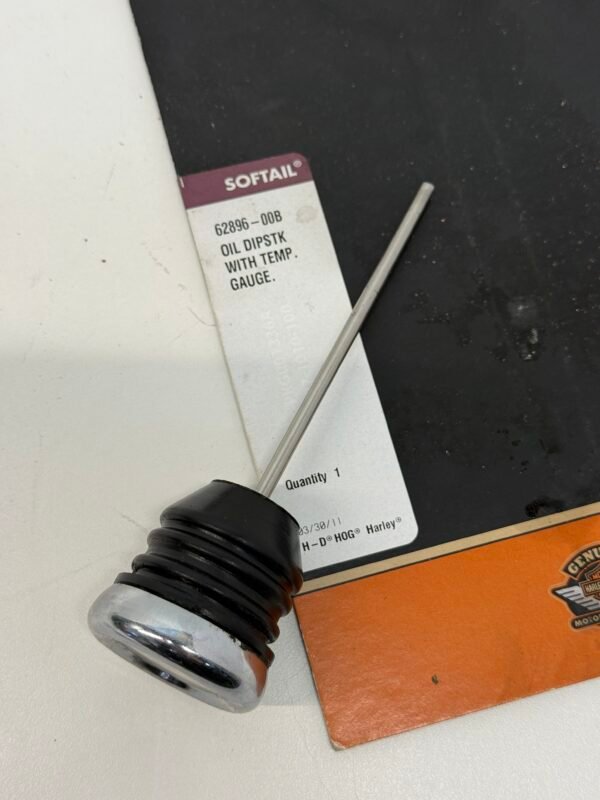 OEM Harley Oil Dipstick With Temperature Gauge 62896-00B for 2000-up Softail