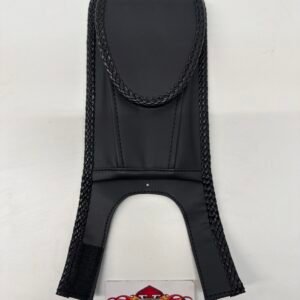 Black Gas Tank Bib Cover Panel for 2000-2017 Harley Softail Fat Boy Heritage FXST FXSTB FLST