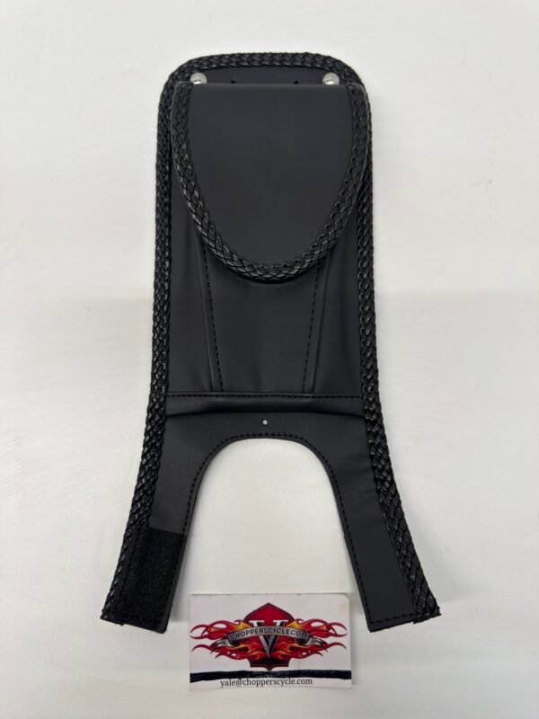 Black Gas Tank Bib Cover Panel for 2000-2017 Harley Softail Fat Boy Heritage FXST FXSTB FLST