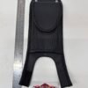 Black Gas Tank Bib Cover Panel for 2000-2017 Harley Softail Fat Boy Heritage FXST FXSTB FLST