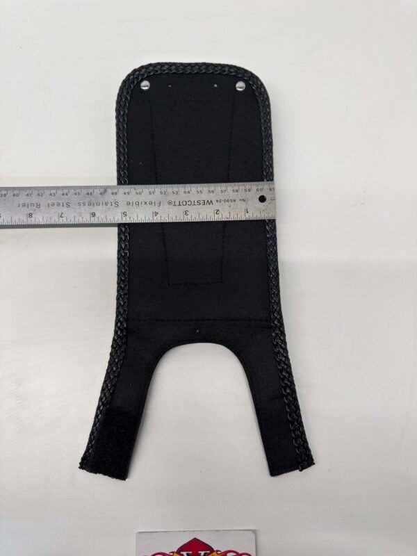 Black Gas Tank Bib Cover Panel for 2000-2017 Harley Softail Fat Boy Heritage FXST FXSTB FLST