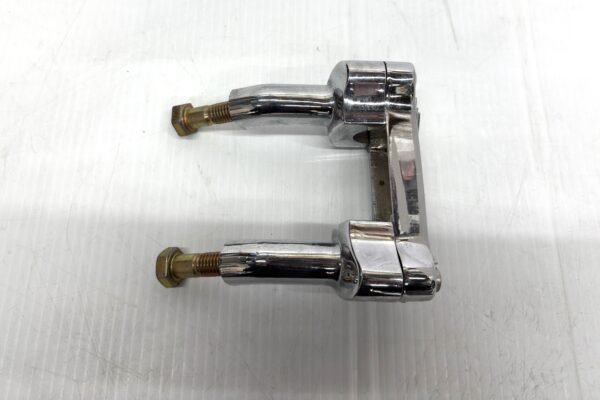 Eagle Spirit 1" Handlebar Risers 2" rise and Top Clamp for Harley