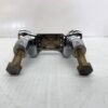 Eagle Spirit 1" Handlebar Risers 2" rise and Top Clamp for Harley