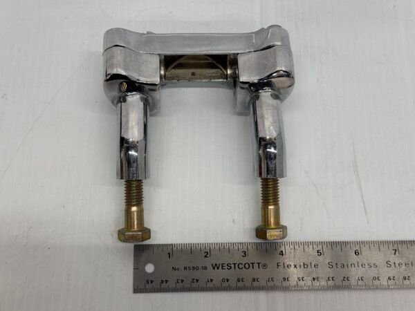 Eagle Spirit 1" Handlebar Risers 2" rise and Top Clamp for Harley