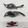 Villain Mirror Set with Curved Stems Chrome 34-0768