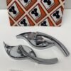Villain Mirror Set with Curved Stems Chrome 34-0768