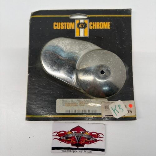 Custom Chrome Stainless Steel Starter end Cover 14-107 for 89-up Evolution Big Twin