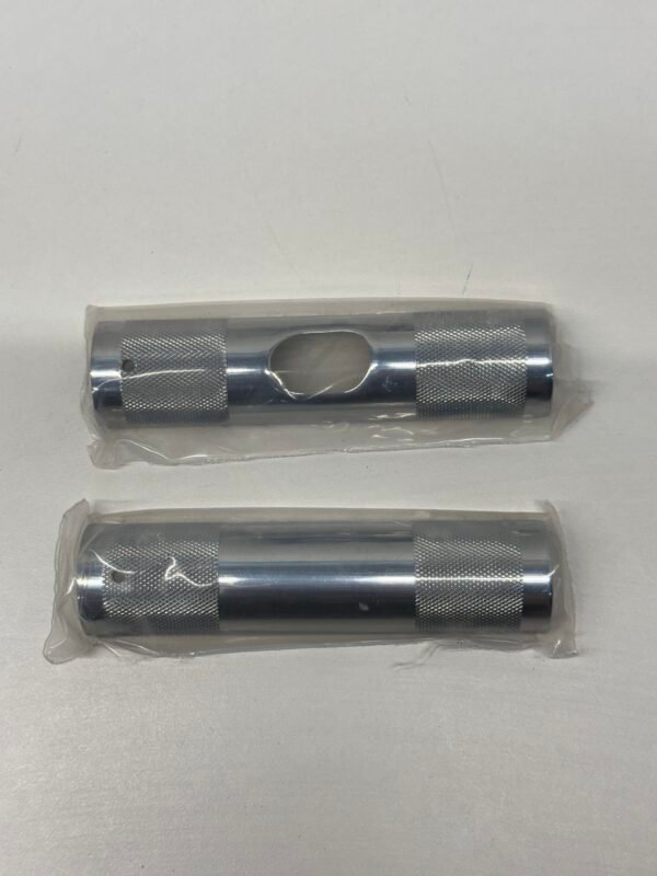 CH936 (2) WILD 1 - Chubby 1 1/4" Riser Adapter Chrome WO806 for Harley