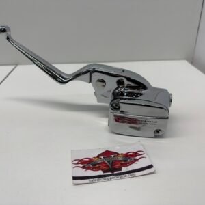 Drag Specialties Clutch Master Cylinder 11/16 Chrome for Harley