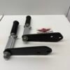 OEM Harley Highway Foot Pegs Footrests with Mounts for 1993 - 2017 Dyna
