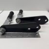 OEM Harley Highway Foot Pegs Footrests with Mounts for 1993 - 2017 Dyna