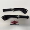 CH946 (2) Harley Passenger Footrests Foot Pegs and Support OEM 49230-06, 49224-06A for 2006-17 Dyna