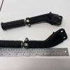 CH946 (4) Harley Passenger Footrests Foot Pegs and Support OEM 49230-06, 49224-06A for 2006-17 Dyna