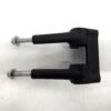 CH95 (2) OEM Harley M8 Softail 1” Handlebar Risers 5” and Top Clamp