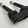 CH95 (4) OEM Harley M8 Softail 1” Handlebar Risers 5” and Top Clamp