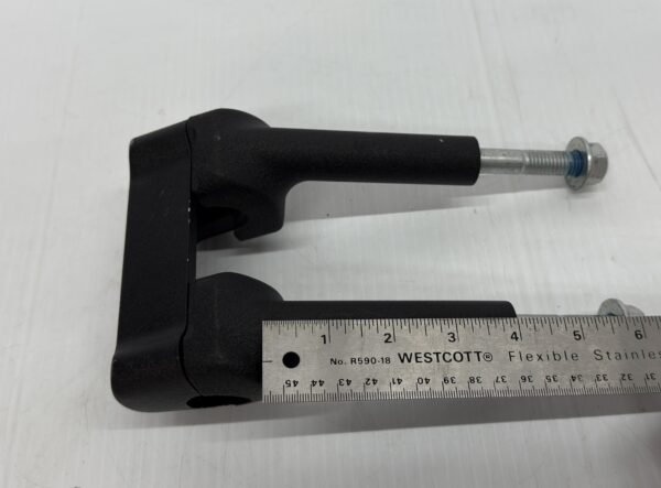 CH95 (5) OEM Harley M8 Softail 1” Handlebar Risers 5” and Top Clamp
