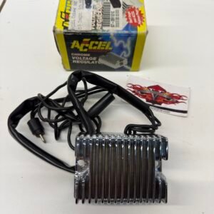 Accel Chrome Voltage Regulator 07-201121C for 1985-90 Harley XL