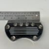 Chrome Billet Top Handlebar Clamp 4 Light Holes for Harley