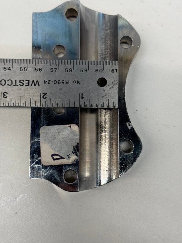 Chrome Billet Top Handlebar Clamp 4 Light Holes for Harley