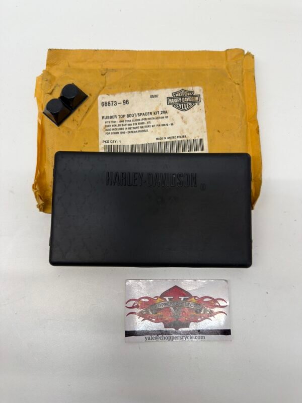 OEM Harley Rubber Top Boot/Spacer Kit 66673-96 for 91-96 Dyna Glides