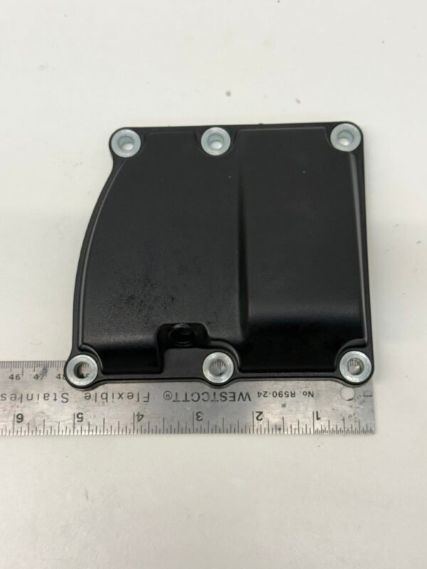 CH958 (4) OEM Harley 34800045 Transmission Top Cover Black M8