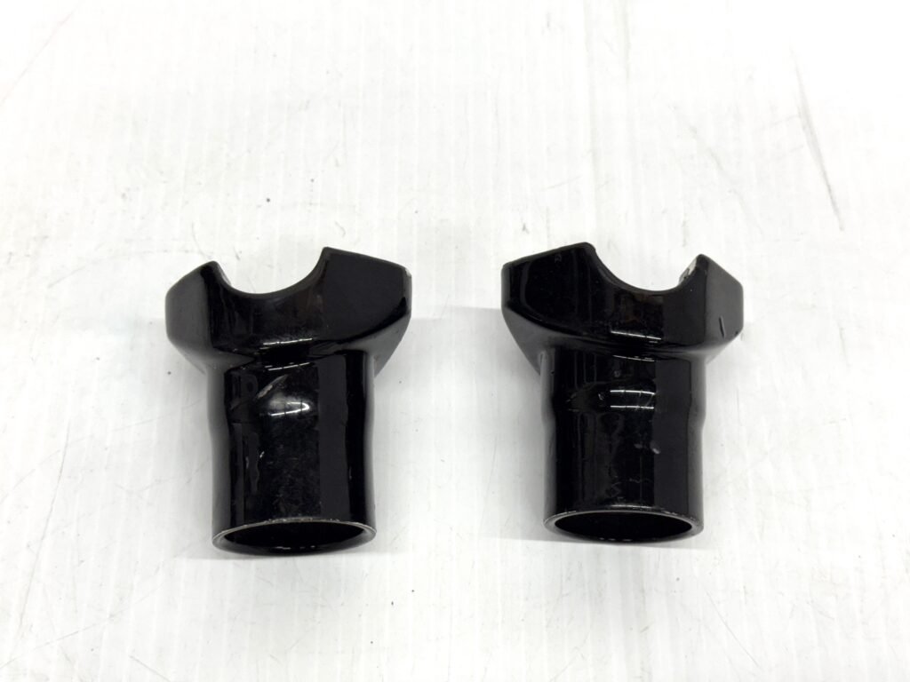 1" Handlebar Black Risers 1.5 " for Harley Sportster Dyna Softail