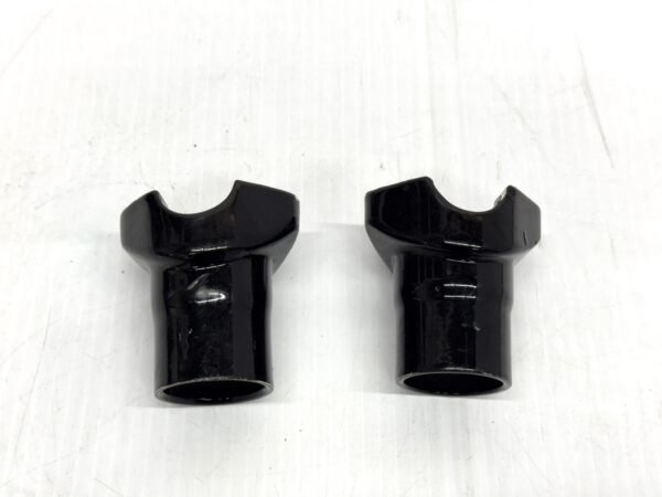 1" Handlebar Black Risers 1.5 " for Harley Sportster Dyna Softail