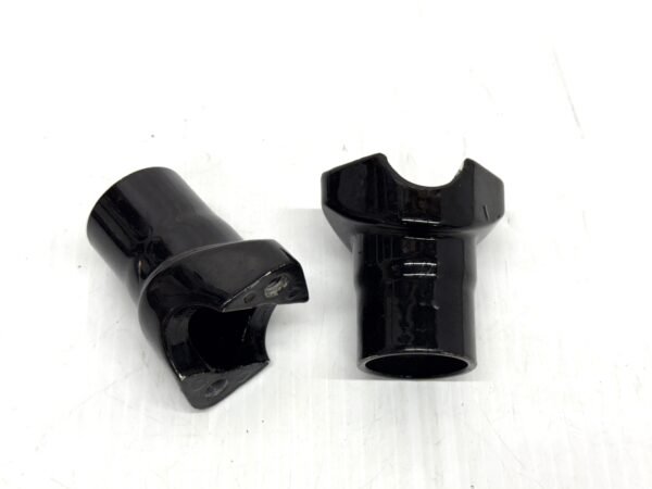 1" Handlebar Black Risers 1.5 " for Harley Sportster Dyna Softail