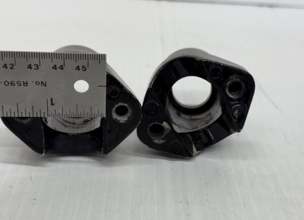 1" Handlebar Black Risers 1.5 " for Harley Sportster Dyna Softail