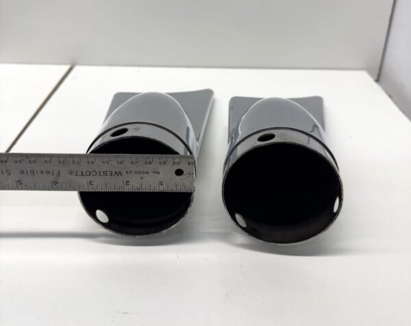 CH960 (4) Harley Screamin' Eagle Muffler Fishtail End Caps