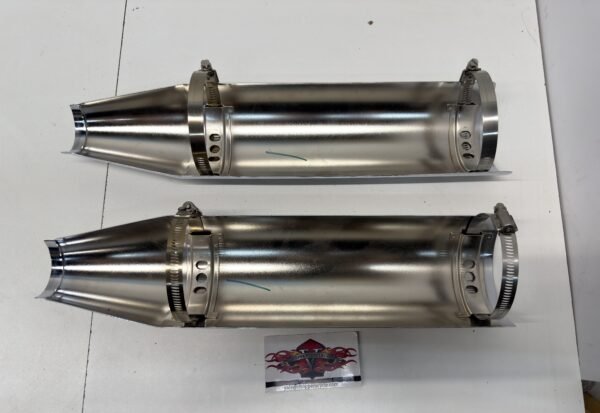 CH962 (3) Harley Muffler Heat Shields