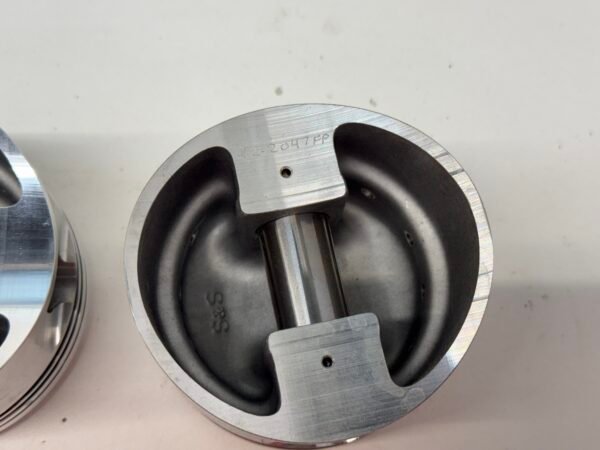 S&S 3-1/2" +.010" Forged Pistons Assembly Set V2 Big Twin 4-5/8" stroke 92-2047