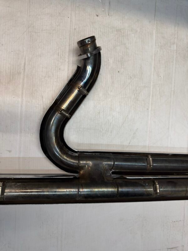CH966 (7) Vance & Hines Big Shots Long Chrome Exhaust System for Harley 1999-earlier IVO Softail