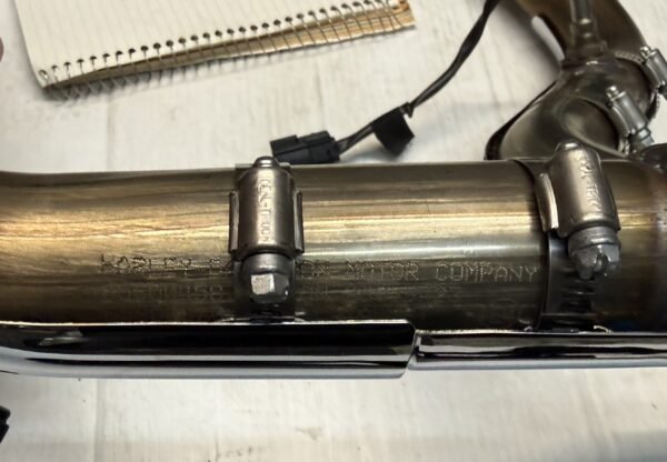 OEM Harley Exhaust System 64901376, 65600458 for 18-25 Softail Street Bob