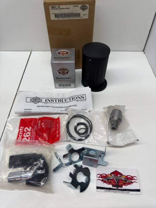 OEM Harley Definitive5 Filtration System 63801-07