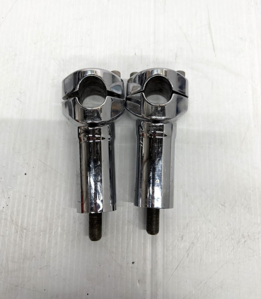 1" Handlebar Risers 3" and Top Clamps for Springer Front Fork