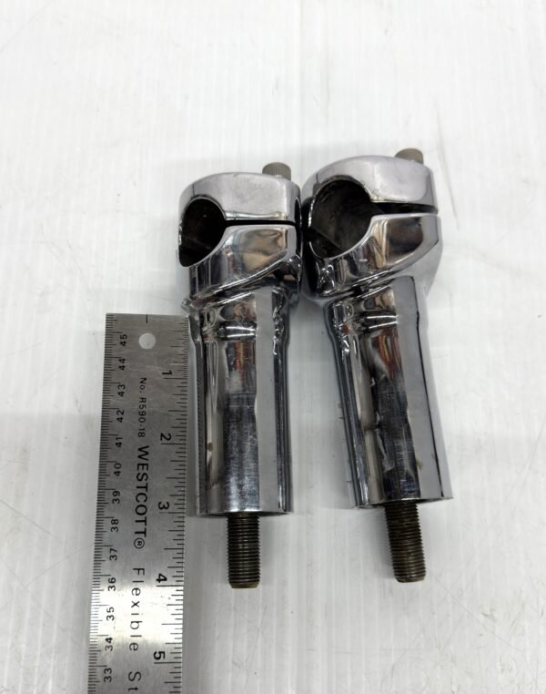 1" Handlebar Risers 3" and Top Clamps for Springer Front Fork