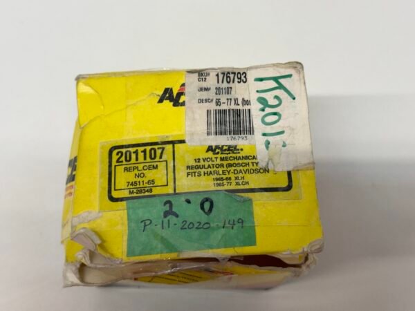 ACCEL 201107 12 Volt Mechanical Regulator for 65-66 Harley XLH, 65-77 XLCH