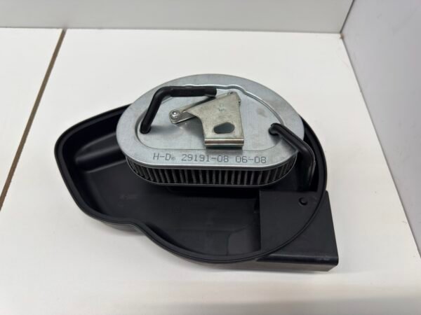 Air Cleaner Backing Plate 29182-08 and Filter 29191-08 for 08-15 Dyna